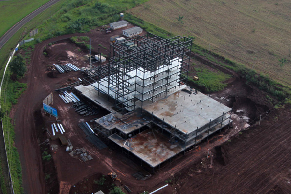 Vista a�rea em 14/04/2013