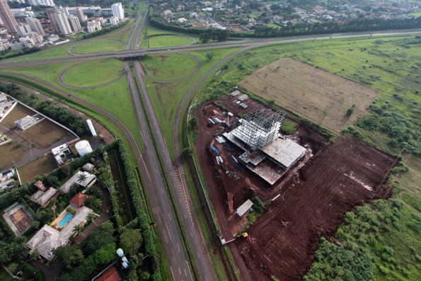 Vista a�rea em 14/04/2013