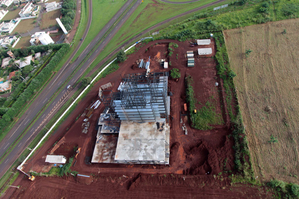 Vista a�rea em 14/04/2013