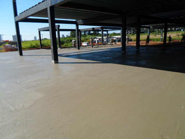 Estrutura Met�lica - Concretando 1� laje ? Fase 2 em 16/04/2013